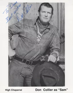 Don Collier autograph