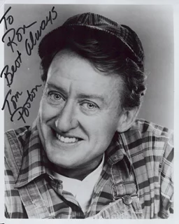 Tom Poston autograph