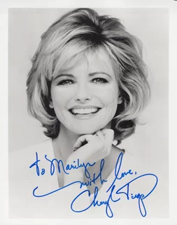 Cheryl Tiegs autograph