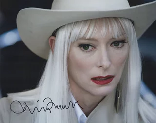 Tilda Swinton autograph