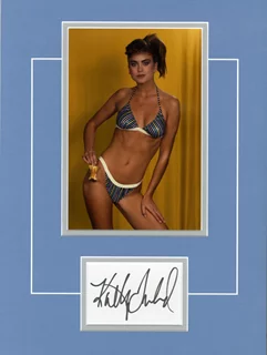 Kathy Ireland autograph