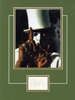 Geoffrey Holder autograph