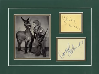Francis the Talking Mule autograph