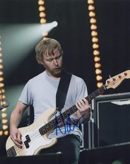 Nate Mendel autograph