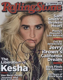 Kesha autograph