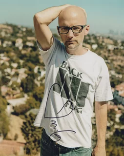 Moby autograph
