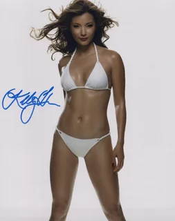 Kelly Hu autograph