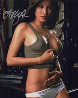Kelly Hu autograph