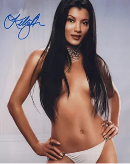 Kelly Hu autograph