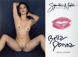 Bella Donna autograph