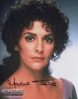Marina Sirtis autograph