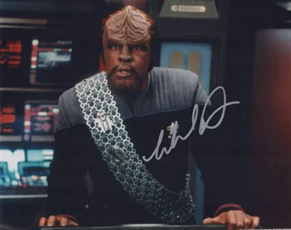 Michael Dorn autograph
