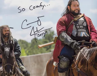 Cooper Andrews autograph