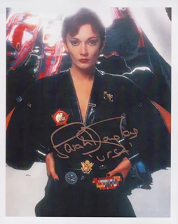 Sarah Douglas autograph