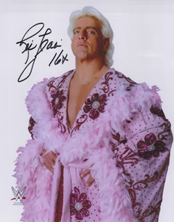Ric Flair autograph