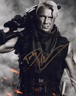 Dolph Lundgren autograph