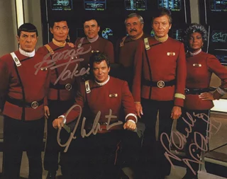 Star Trek autograph