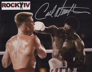 Carl Weathers autograph