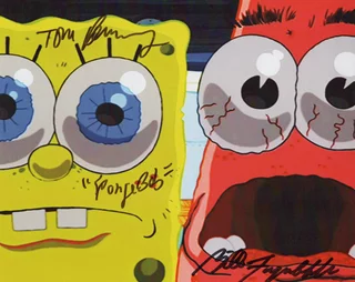 SpongeBob SquarePants autograph