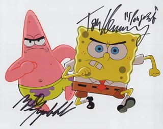 SpongeBob SquarePants autograph