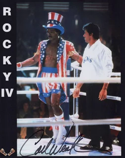 Carl Weathers autograph