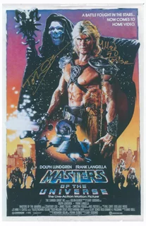 Masters of The Universe autograph