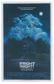 Fright Night autograph