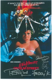 A Nightmare on Elm Street autograph