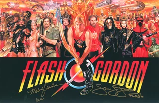 Flash Gordon autograph