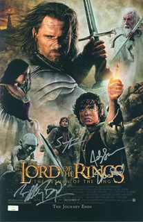 The Lord of the Rings autograph