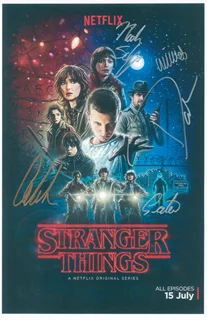Stranger Things autograph