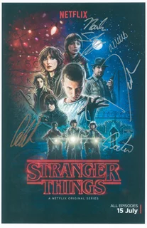 Stranger Things autograph