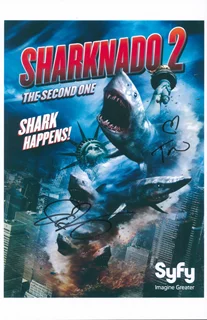 Sharknado 2 autograph
