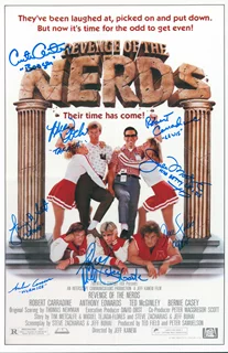 Revenge of the Nerds autograph