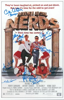 Revenge of the Nerds autograph