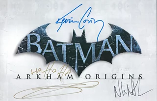 Batman: Arkham Origins autograph