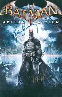 Batman: Arkham Asylum autograph