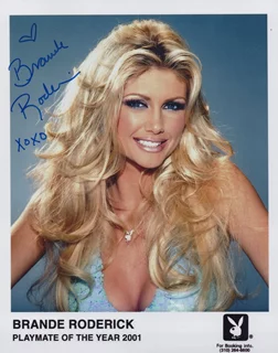 Brande Roderick autograph