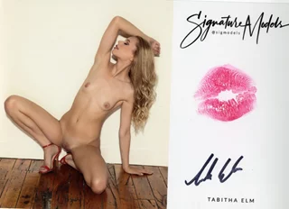 Tabitha Elm autograph