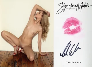 Tabitha Elm autograph