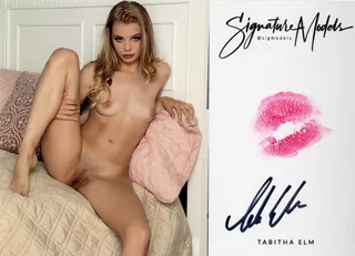 Tabitha Elm autograph