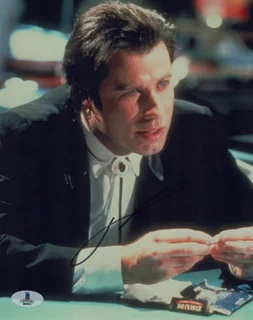 John Travolta autograph