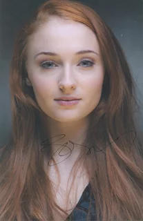 Sophie Turner autograph