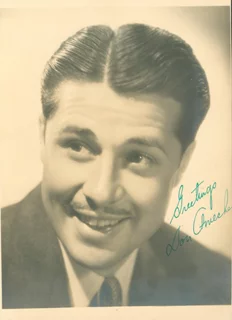 Don Ameche autograph