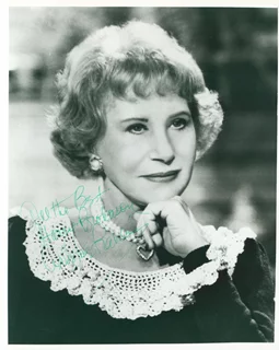 Arlene Francis autograph