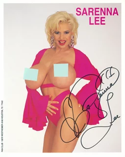 SaRenna Lee autograph
