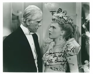 Susanna Foster autograph