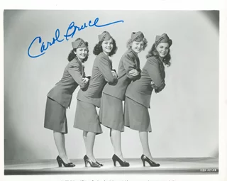 Carol Bruce autograph