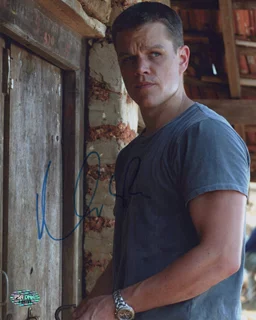 Matt Damon autograph