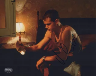 Matt Damon autograph